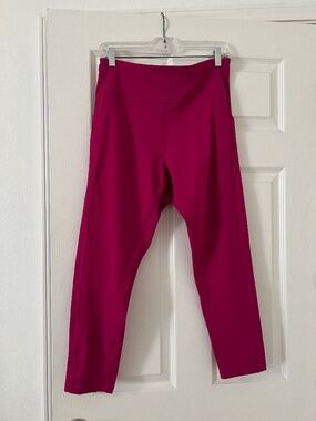 Hot Pink 7/8 Leggings